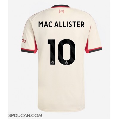 Muški Nogometni Dres Liverpool Alexis Mac Allister #10 Gostujuci 2025-26 Kratak Rukav Muški Nogometni Dres Liverpool Alexis Mac Allister #10 Gostujuci 2025-26 Kratak Rukav